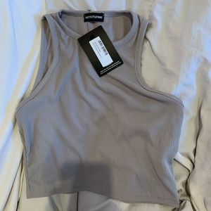 Cropped prettylittlething top